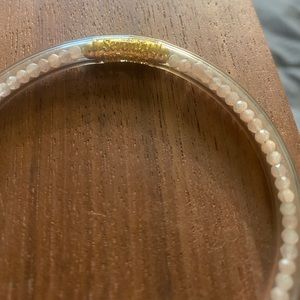 BuDhaGirl Luxe All Weather Bangle | Pink Moonstone